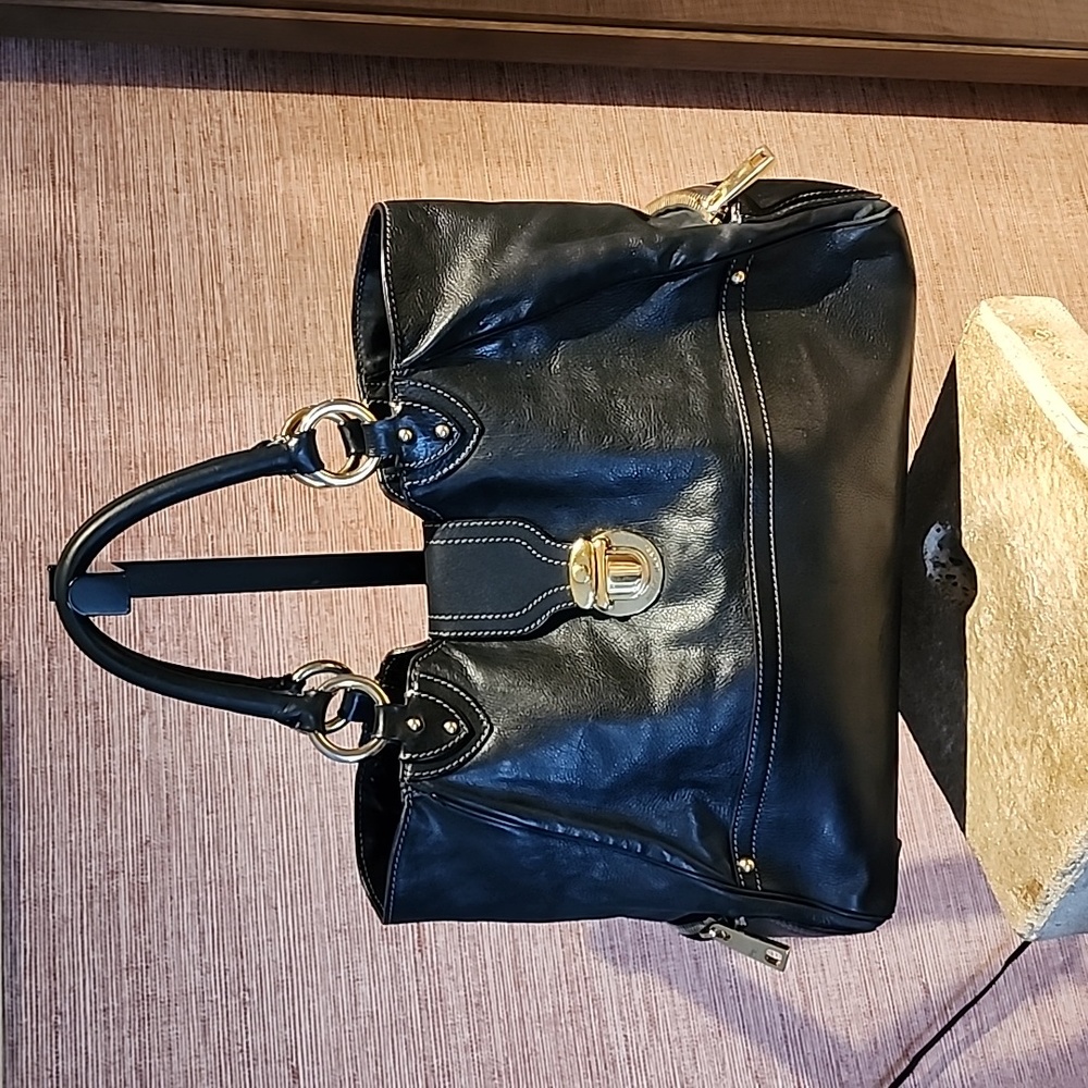 MARC JACOBS VINTAGE LEATHER BAG MADE IN ITALY